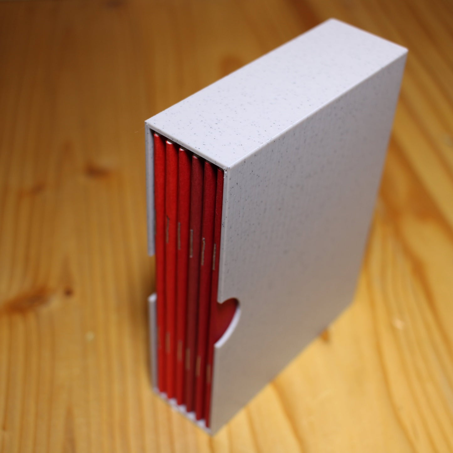 Handmade Pocket Notebook with Custom Tuck box