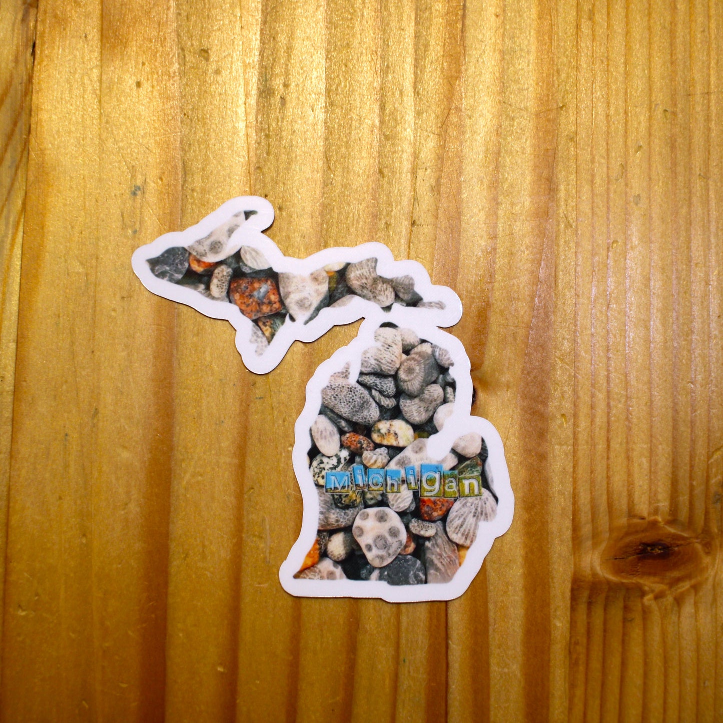 Rocks of Michigan Sticker