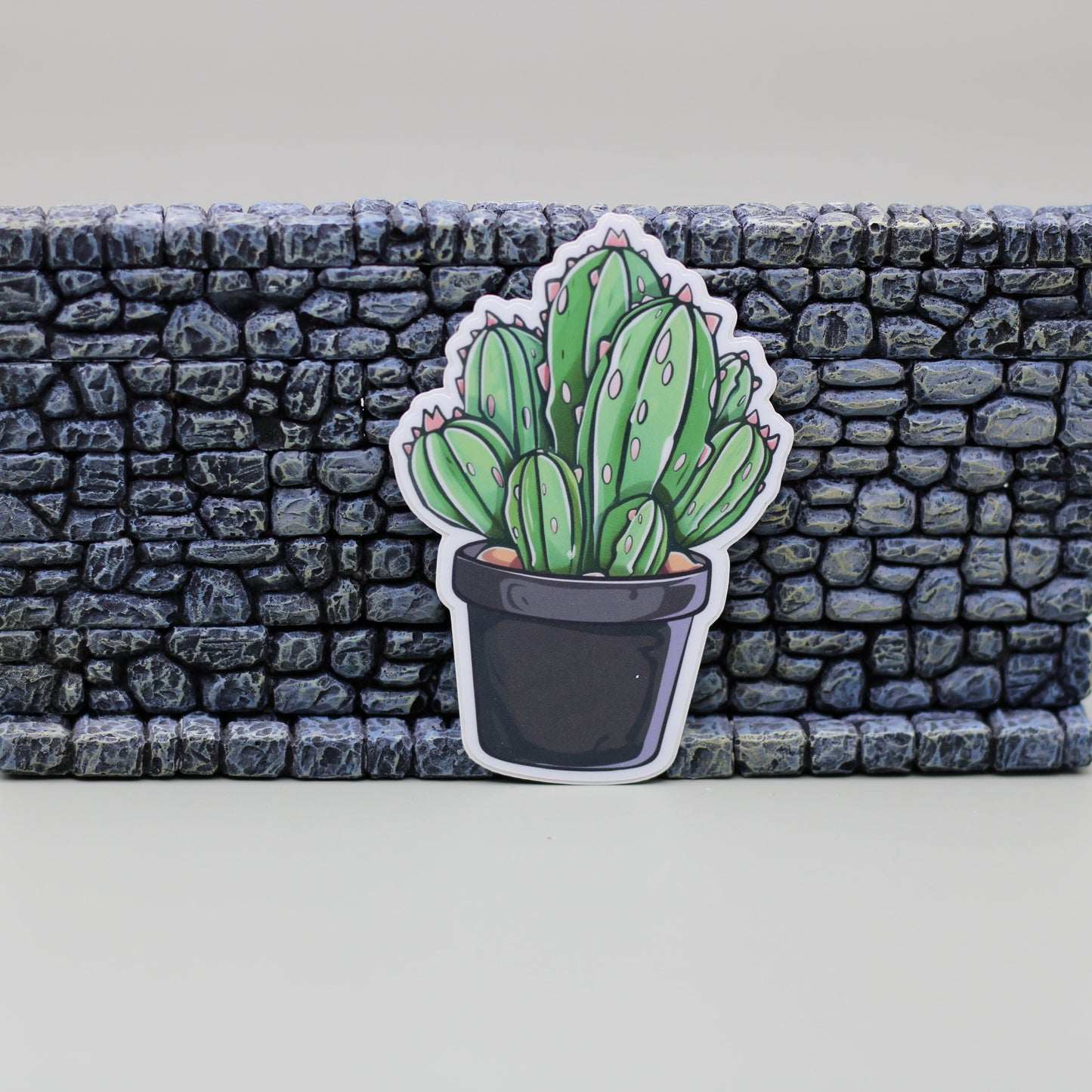 Potted Cactus Sticker| Potted Succulent Sticker