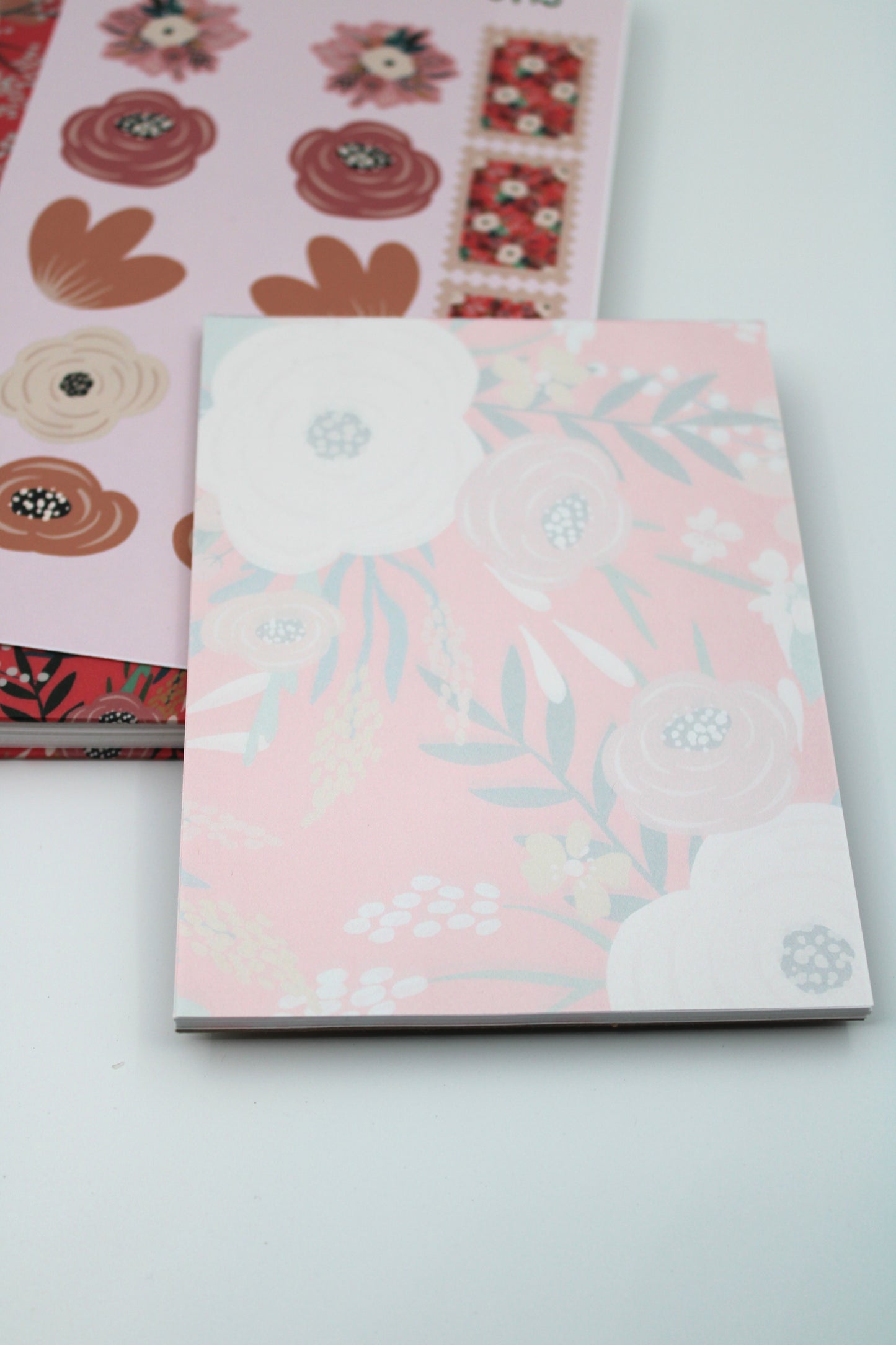 Flowering Garden Spiral Notebook Floral Gift Set