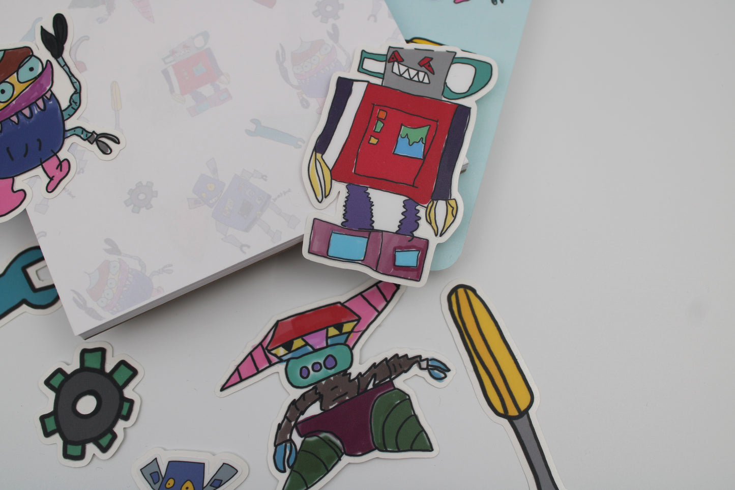 Robot Spiral Notebook Gift Set| GT Creations Collection