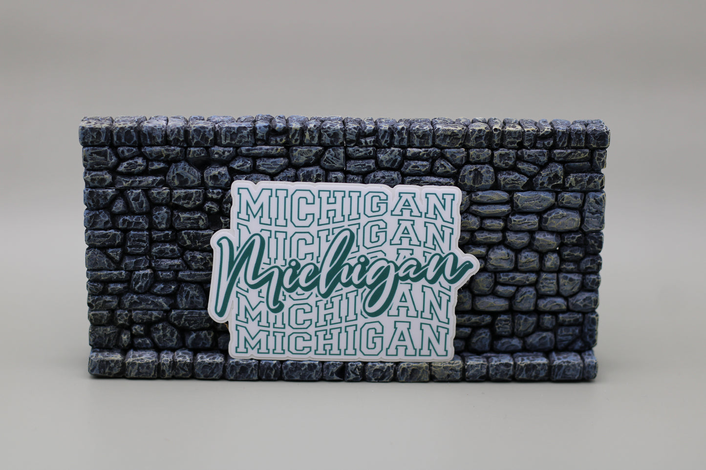 MSU Sticker| Michigan State Green Sticker| Typography Sticker