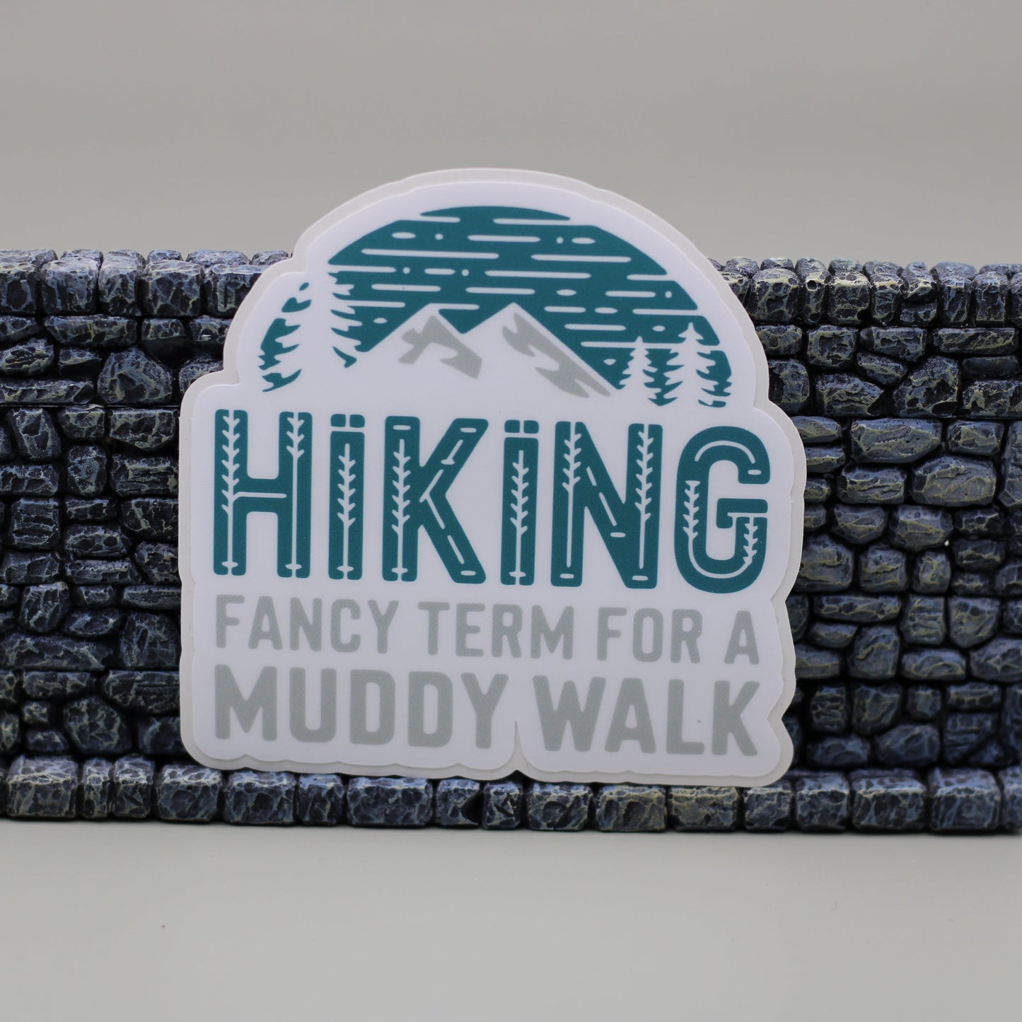 Fancy Hiking Sticker| Funny Hiking| Outdoor Sticker