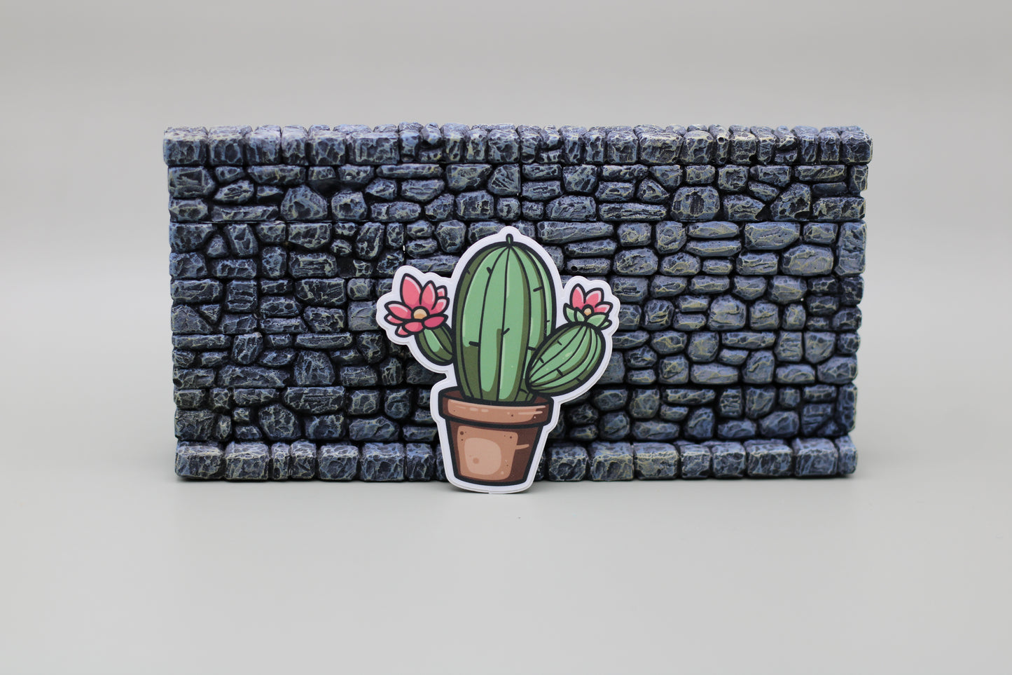 Flowering Cactus Sticker| Succulent Sticker| Plant Sticker