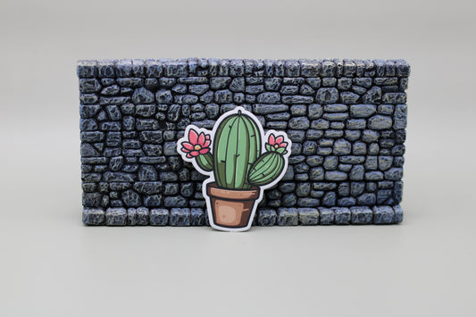 Flowering Cactus Sticker| Succulent Sticker| Plant Sticker